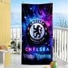 Chelsea Fc Football Player Customize Your Name Beach Towel Super Soft Microfiber Quickdry Fabric Suitable for Swimming Gym Camping Yoga Vacation