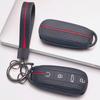 Silicone Car Keychain Strap for Chery Tiggo 7 Pro Arrizo 8 OMODA 5 Jetour Traveler Dashing Honeycomb Texture Non Slip Grip Anti Lost Key Ring Holder
