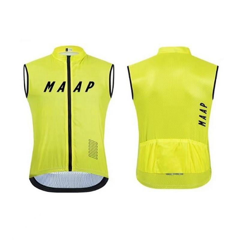 Herren Fahrrad Winddichte Weste Trikot Atmungsaktiv Schnelltrocknend Fahrradbekleidung Rennsport Sportbekleidung