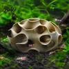 Aquarium Shrimp Shelter 3D Print Hideout, Sphere Hollow Fish Breeding Cave, Cave for Tank Ornament Shrimp, Small Fish, Aquascaping Layouts House