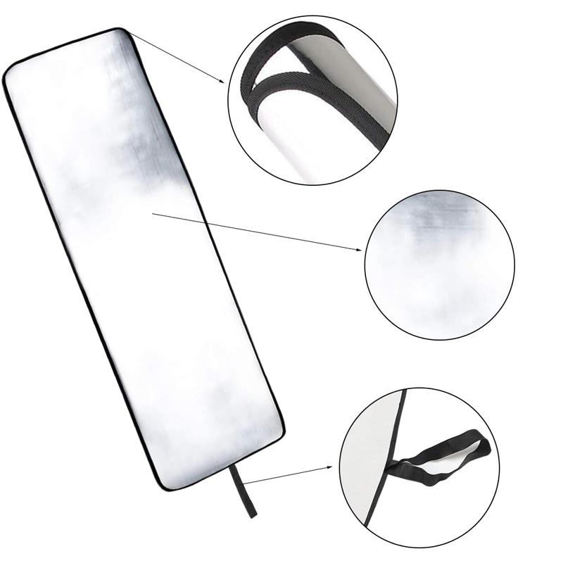 Car Front Window Sun Shade Windshield Sunshade Anti-UV Protection For Wrangler JL JLU JT 2018- For Wrangler JK 2007-2017