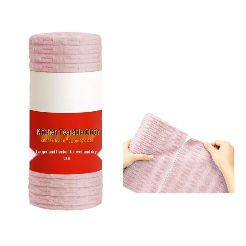 Chiffon de cuisine paresseux en fibre de bambou - Chiffon de nettoyage épais et absorbant, durable, ne peluche pas