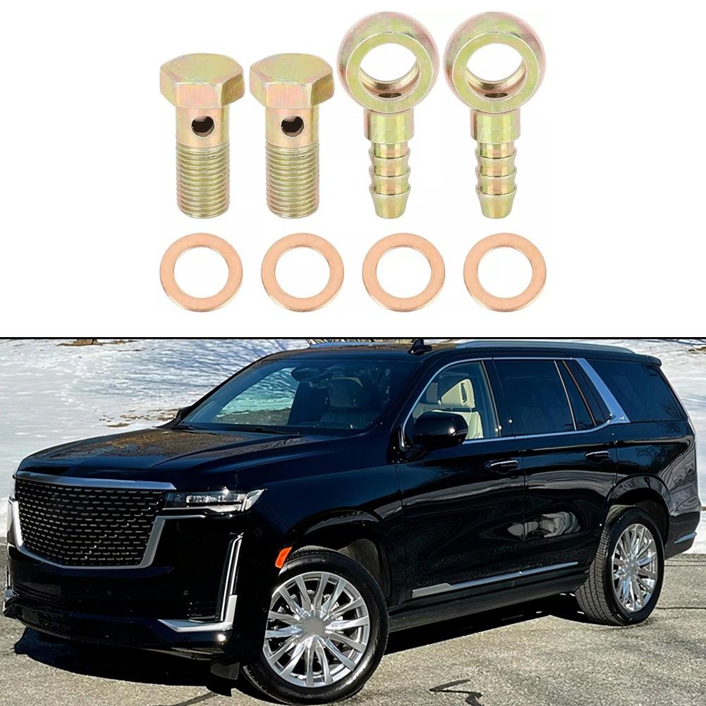 Efficient 2 Set Package of For Banjo Hose Barb Bolt Fittings and Washers 8MM