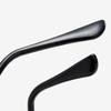 Korean Style Metal Square Sunglasses Large Frame Pink Hippie Glasses  for Women & Men
