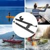 1 Pair Adjustable Kayak Pedal Foot Rest Rudder Control
