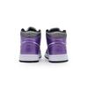 HJ5911-105 Nike Women's Air Jordan 1 Mid Metallic Purple (Women's)