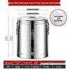 Hongqisheng Large Capacity Commercial Soup & Porridge Insulation Bucket