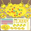 Kids Bee Picking Pearl Board Game