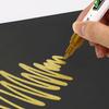 12Pcs Oil Based Paint Pens 3mm Tip Waterproof Paint Markers For Industrial Marking On Metal Wood Glass And Plastic