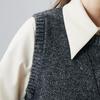 Women's 100% Cashmere Ribbed Knit Vest