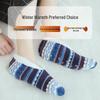American Style Lambswool Non-Slip Indoor Slipper Socks for Adults - Winter Velvet Floor Socks