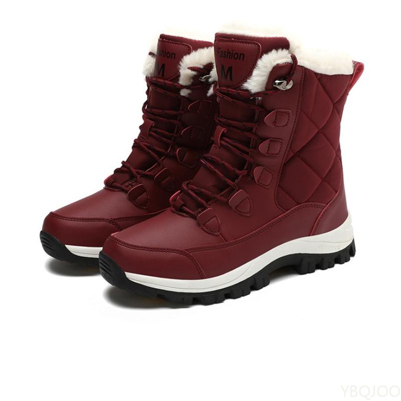 Nieuwe katoenen schoenen met hoge schacht, eenvoudig, comfortabel, antislip, damesschoenen voor buitenwarmte, slijtvaste damesschoenen