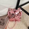 Mini Sequins Shoulder Bags for Women Fashion New Phone Wallet Crossbody Bag Handbags and Purses