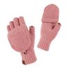 Adult Winter Half-Finger Flip-Top Gloves