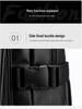 Men's PU Leather Business Travel Backpack: Retro Style, Large Capacity, Perfect for High School and Casual Use.