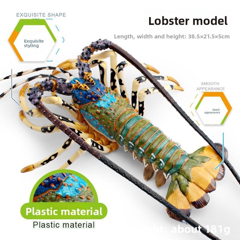 Lobster Pvc Marine Animal Model For Educational Display And Kids Gifts