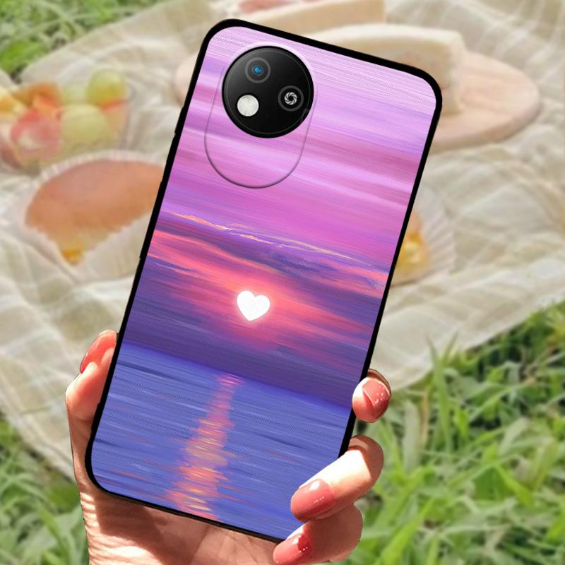 For ZTE Blade A35 Lite Case A35 Core Back Cover Fashion Cute Soft Silicone TPU Phone Cases for ZTE Blade A35 Core A35 Lite Funda