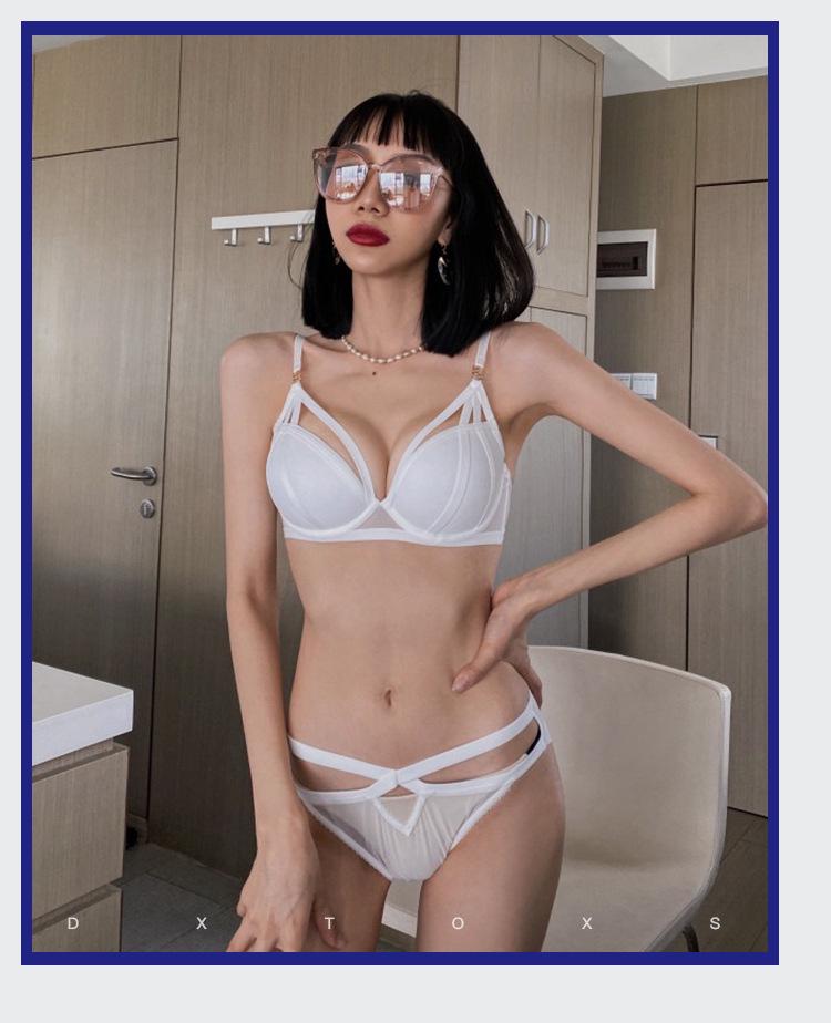 Regulowany Zestaw Biustonosza Push-Up dla Pełniejszego Wyglądu Biustu