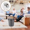 20PCS Mini Caster Wheel 360° Rotatable Universal Wheel Ball Transfer Bearing Roller for Home Storage Box Trash Can