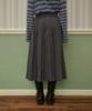 PANDORAFIT Zunny Modern Pleats Long Skirt