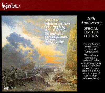 CD BANTOCK, ORCHESTRE PHILHARMONIQUE ROYAL; H - Symphonie Hébridienne / Symphonie Celtique CDA20450 Hyperion 2000 Royaume-Uni Classique Occasion