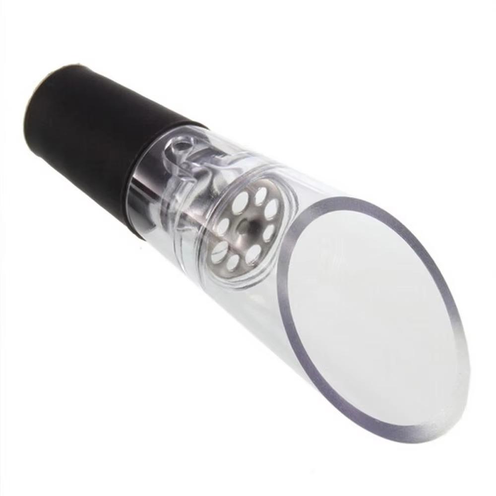 6pcs 2 In 1 Wine Decanter Spout Acrylic Bottle Stopper Eco Friendly Wine Air Aerator  Pub