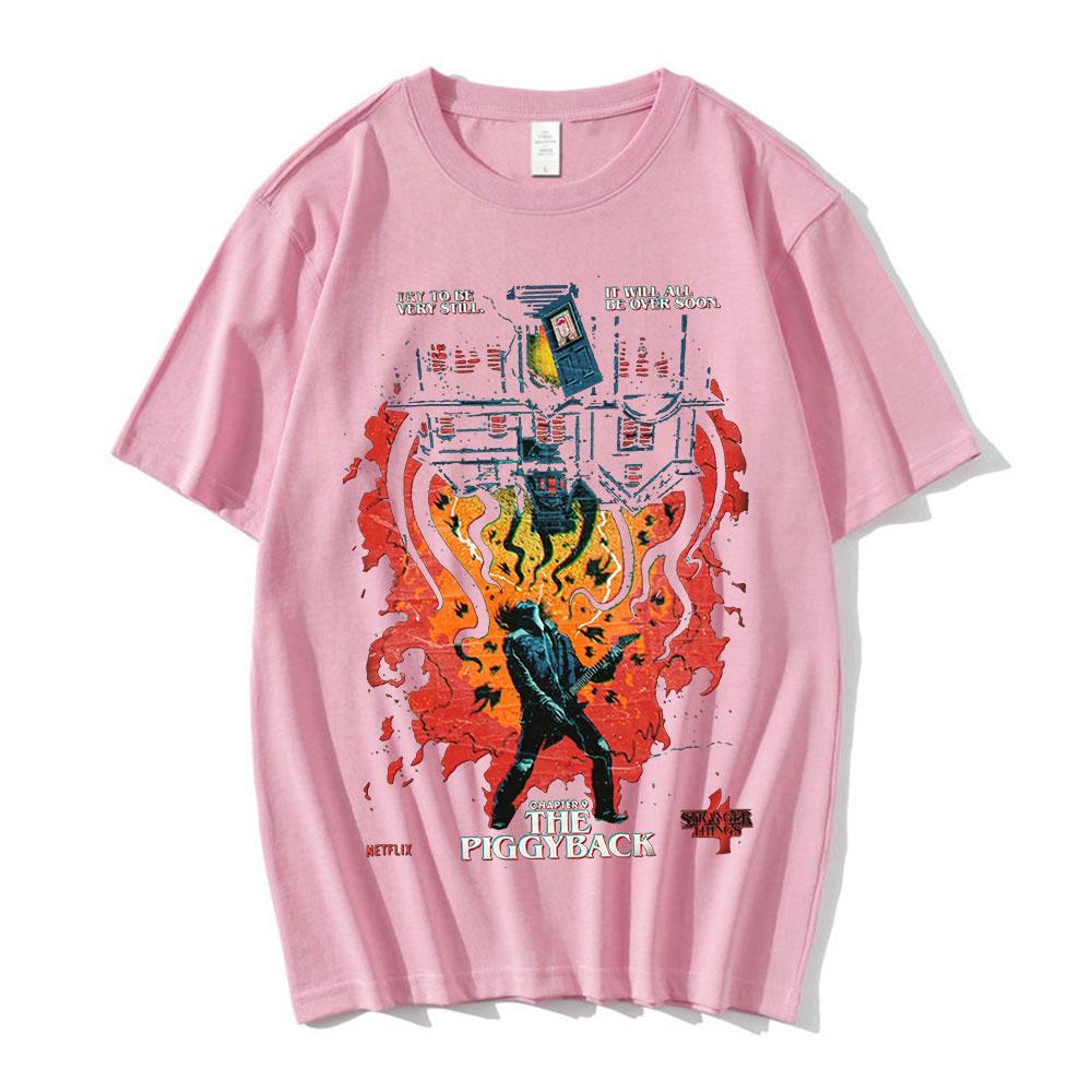 Printed Fashion Short Sleeve Casual Comfort Top Loose T-Shirts Men’s