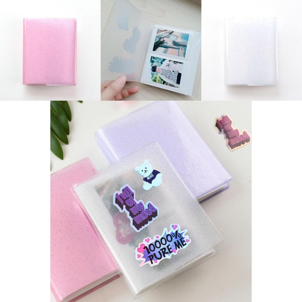 Stilvoller und tragbarer 32/64 Taschen Fotokarten-Sammelordner Hüllenhalter für Kpop-Fans