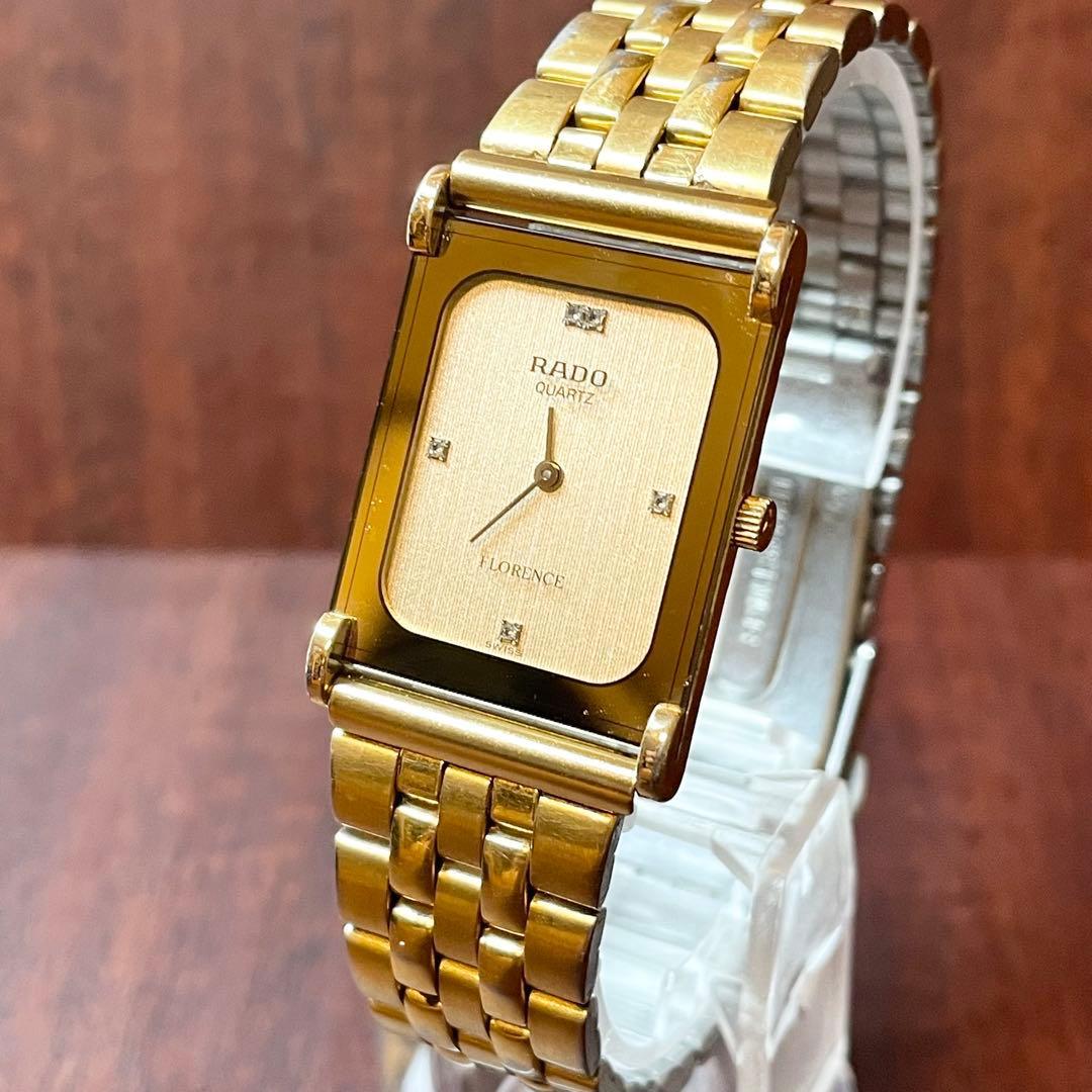Used [Working Item] RADO Florence Quartz Watch 153.3368.2