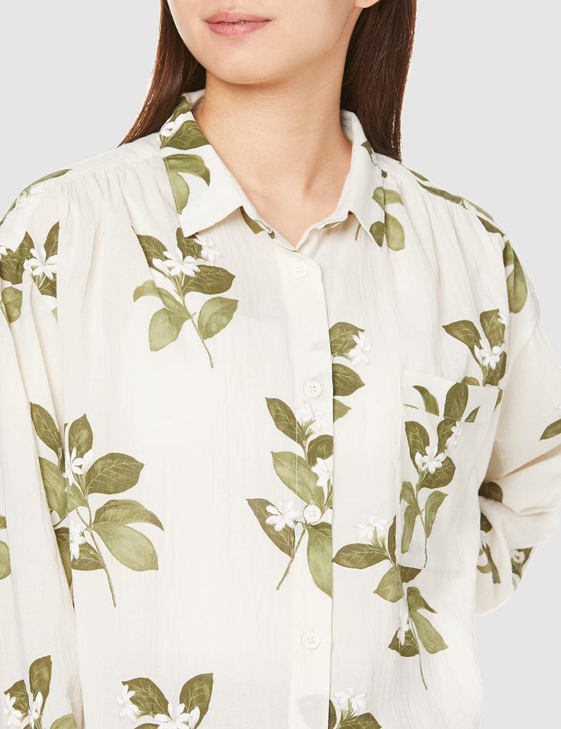 Gelato Pique Jasmine Print Shirt PWFT212298 BEG F Women's
