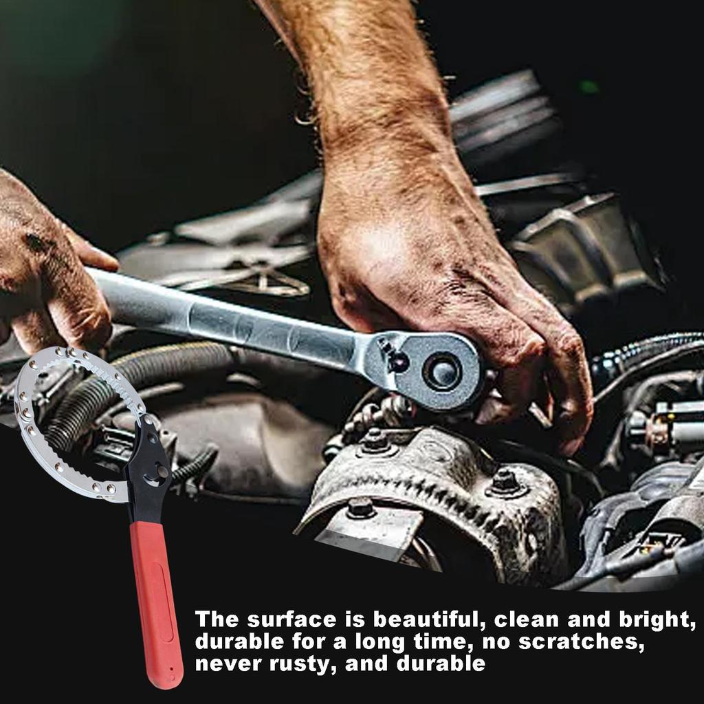 Chain Wrench Tool Heavy Duty Alloy Steel Car Repair Tool Automotive Chain Pipe Wrench For Mechanics Plumbers Home Improvement