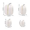 Artificial Pumpkin Decoration Durable Festive Pumpkin Fall Harvest Decor Set 7 Assorted Sizes Artificial Pumpkins for Halloween