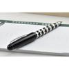 Kyoto Celluloid Ballpoint Pen Cigar Type Braid CT 0904B Oil-based
