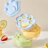 5 Grid Push Ice Cube Mould Ice Compartment Mini Summer Ice Mould Ice Storage Box Home Ice Cube Mould With Lid