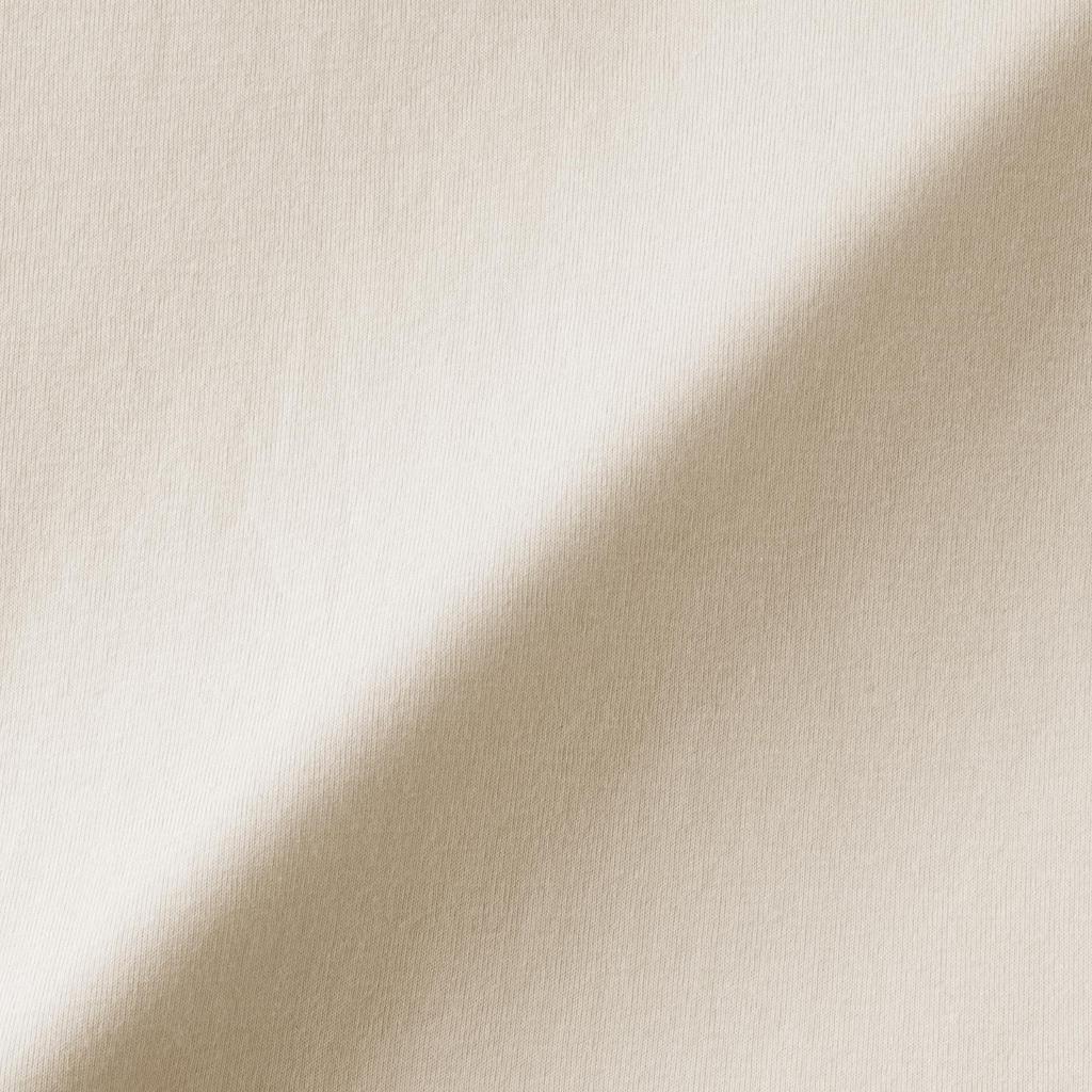 MUJI Light Cotton French Sleeve Top with Sand Size S Women's Sweat-Absorbing Pads, Beige, (FCC11A6S)