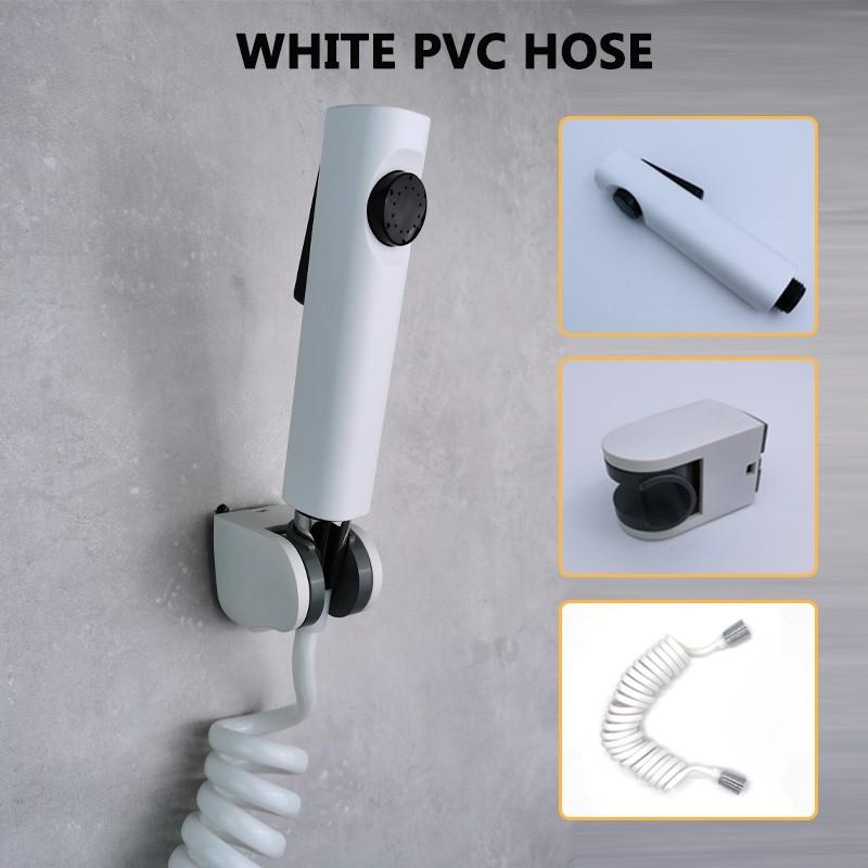 Toilet Bathroom Sprayer Wall Mounted High Pressure Bidet Sprayer Cleaning Tools Household Sprayer Shower Set