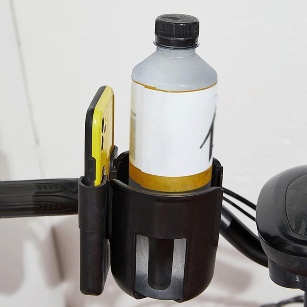 2-in-1 Becher-Handyhalter Fahrradbecherhalter mit Handyhalter Universeller Becherhalter Golfwagen-Becherhalter für Kinderwagen Fahrrad Golfwagen