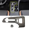 Interior Peach Wood Accessories For Toyota Crown Cossover  2024 LHD Gear Shift Panel Inner Door Bowl Window Switches Cover