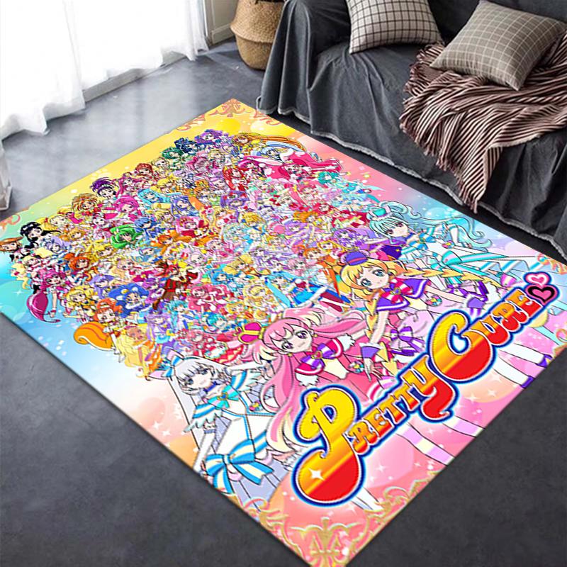 2026 NEW Pretty Cure Carpet Rug for Living Room Bedroom Home Sofa Decoration,Kids play Non-slip Floor Mat