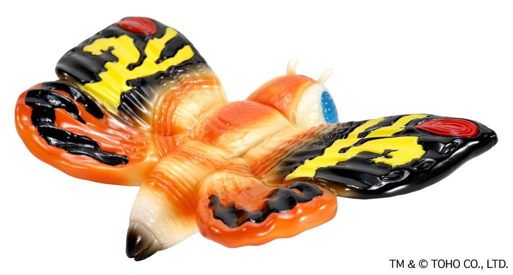 CCP Medium Size Series Godzilla EX [6th Edition] Mothra (1992) Standard Ver. Approximately 150mm PVC Pre-painted Soft Vinyl Figure