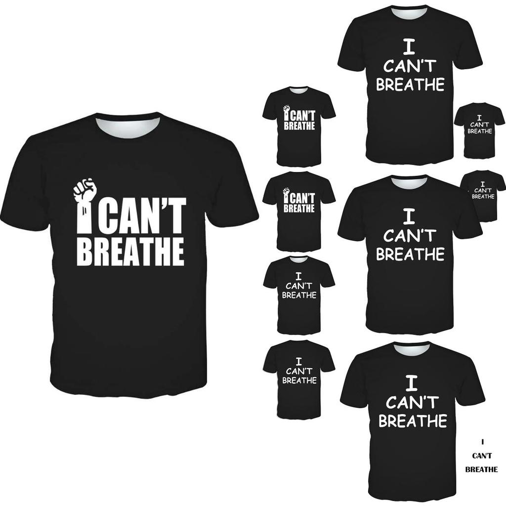 Stylish I Can't Breathe Printed T-shirt For Men And Women In Soft And Breathable Fabric