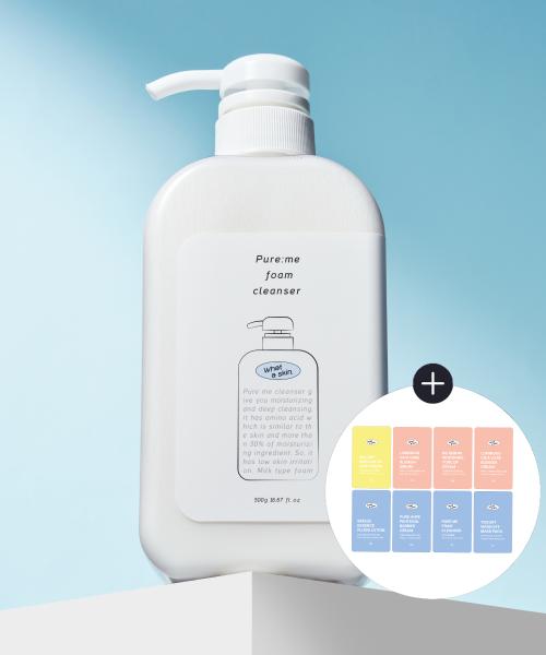 Pure Me Mildly Alkaline Foam Cleansing 500g