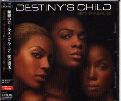 CD DESTINYS CHILD  Destiny Fulfilled SICP713 Sony Urban Musi 2004 Japan Rap  HipHopRB Used