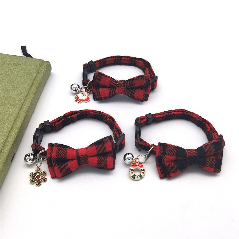 Buy Collars with Bell Pet Costume Christmas Decorations Collars with