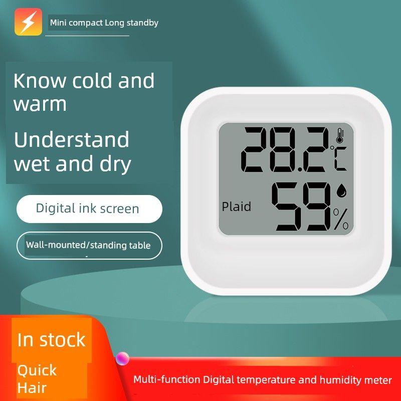 

Indoor Precision Baby Room Digital Digital Thermometer Mini [white] size 5cm * 5cm [5 years warranty]]