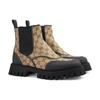 Gucci GG Ankle Boot 'Beige Ebony' (Unisex) Beige / Ebony Chelsea Boots 739777 FABSQ 9751