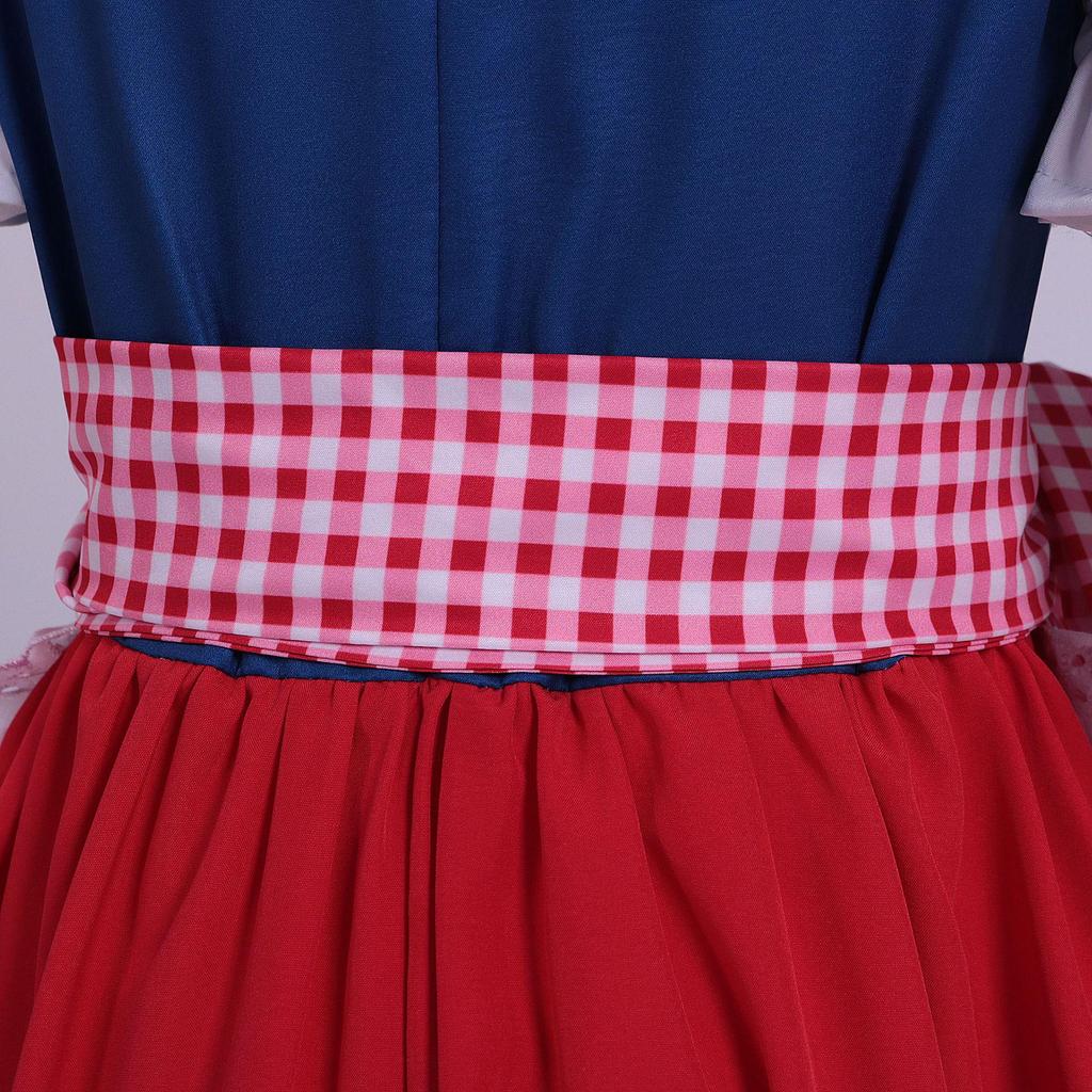 Children's Bavarian Pink Oktoberfest Costume Dress