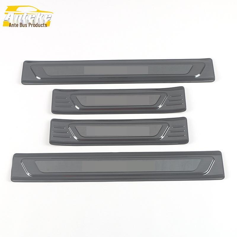 21 Aion S PLUS Decorative Sill Strips: Welcome Pedal Bumper Stickers