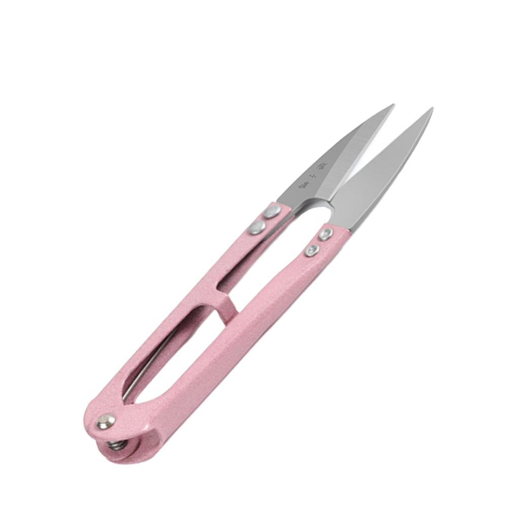 Mini Scissor High-carbon Steel U Shape Sewing Snips Cutting Tools Thrum Yarn Clippers Trimming Nipper Household Items for Home