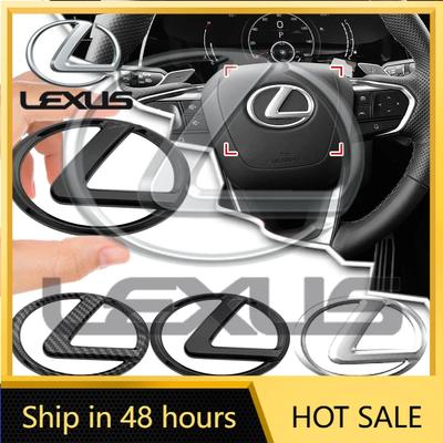 2026 Hot Interior Stickers Steering Wheel Center Emblem Sticker For RX NX ES IS GX LX UX CT GS F Sport RX300 RX350 GX460 E